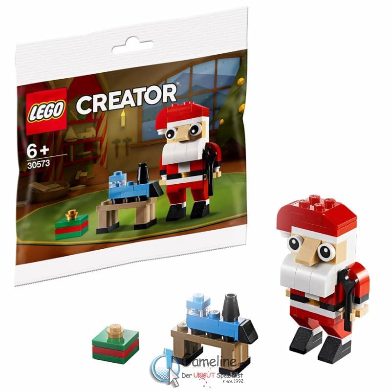 LEGO Creator 30573 Weihnachtsmann, Neu 2019, Bausatz, (67 Stk.)