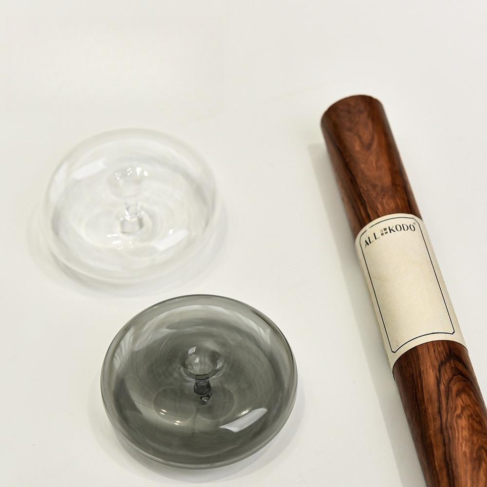 Colorful Circle Glass Incense Holders Household Chinese Incense Stick Incense Burners Yoga Ceremony Relieve Home Fragrance Gifts