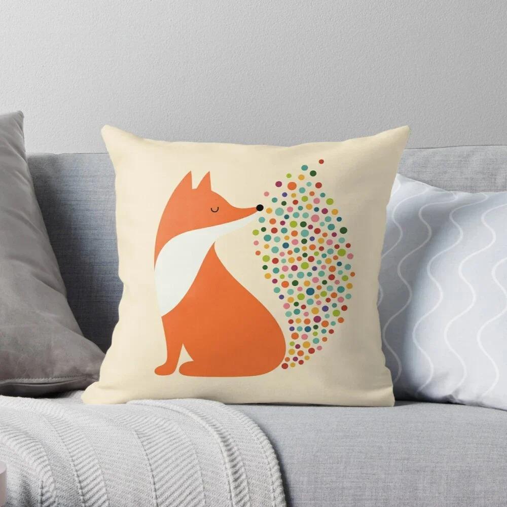 Colorful Animal Figure Pattern Double-sided Printed pillow cover Short plush Suitable living rooms bedrooms throw cushion cover