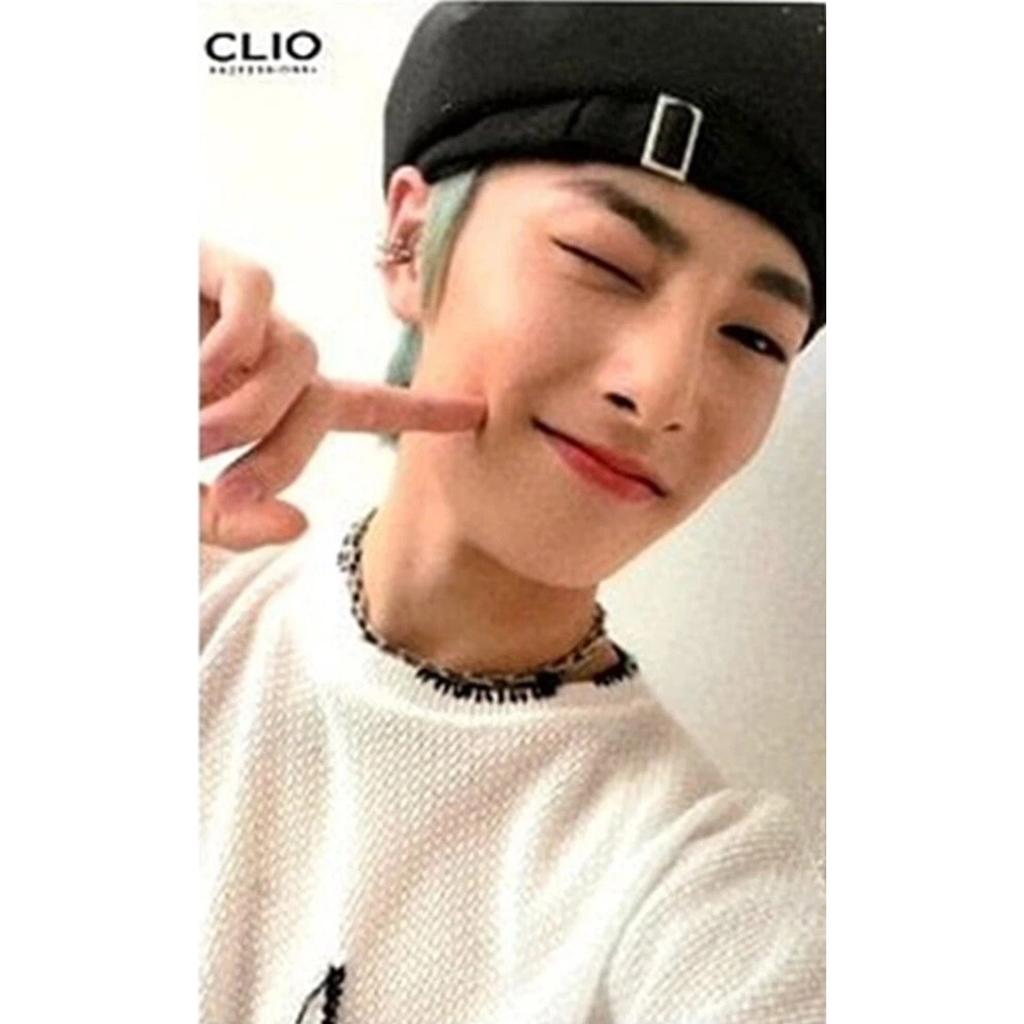 Stray Kids X CLIO OFFIZIELLE FOTO-KARTE SPICY MILD OFFICE Version.