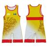 Tuta Singola da Wrestling per Uomo Donna Uniforme Alta Elasticità Tuta da Allenamento Competizione Freestyle