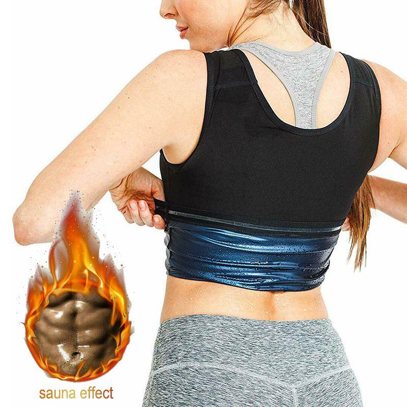 Ultra-lightweight Polymer Vest For Men And Women With Effective Sweat Slimming Design