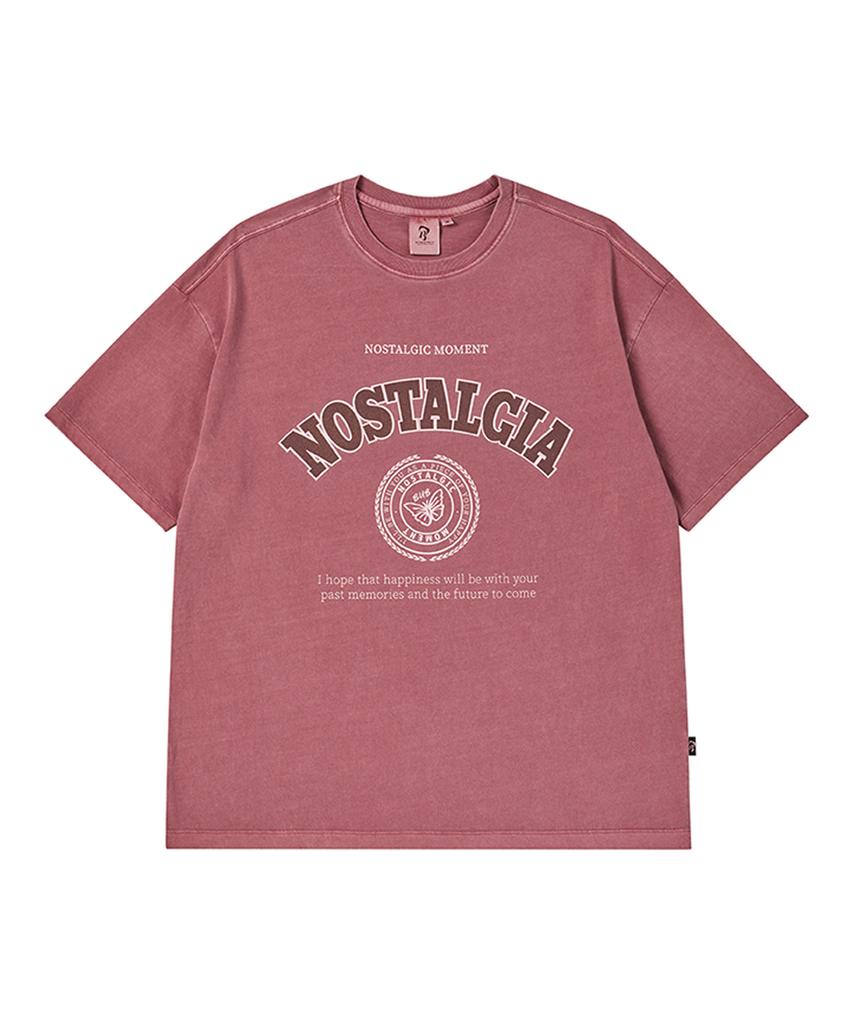 Beobeulpiseu [Set] Unisex Nostalgia Pigment Short Sleeve T-Shirt