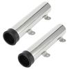 2pcs Stainless Steel Fishing Rod Holder Side Mount Clamp Hardware for Marine Yacht Boat