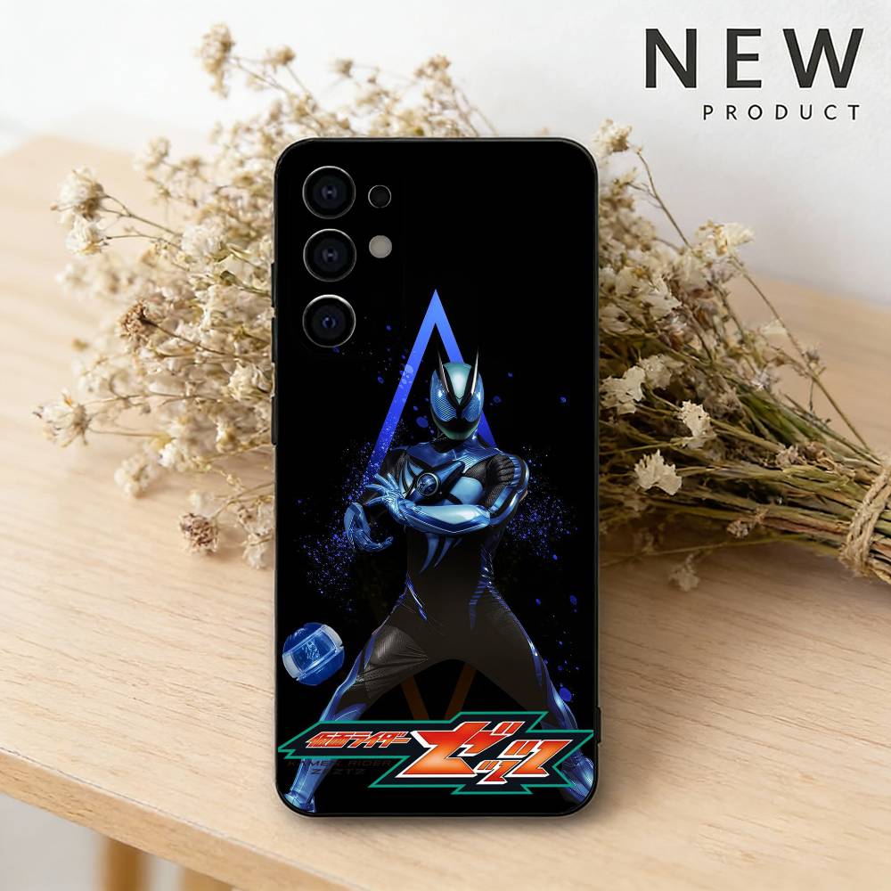K-Kamen Rider ZeztzS Anime phone Case For Samsung S26,25,24,21,22,23,30,20,Ultra,Plus,Fe,Lite Black Soft Cover