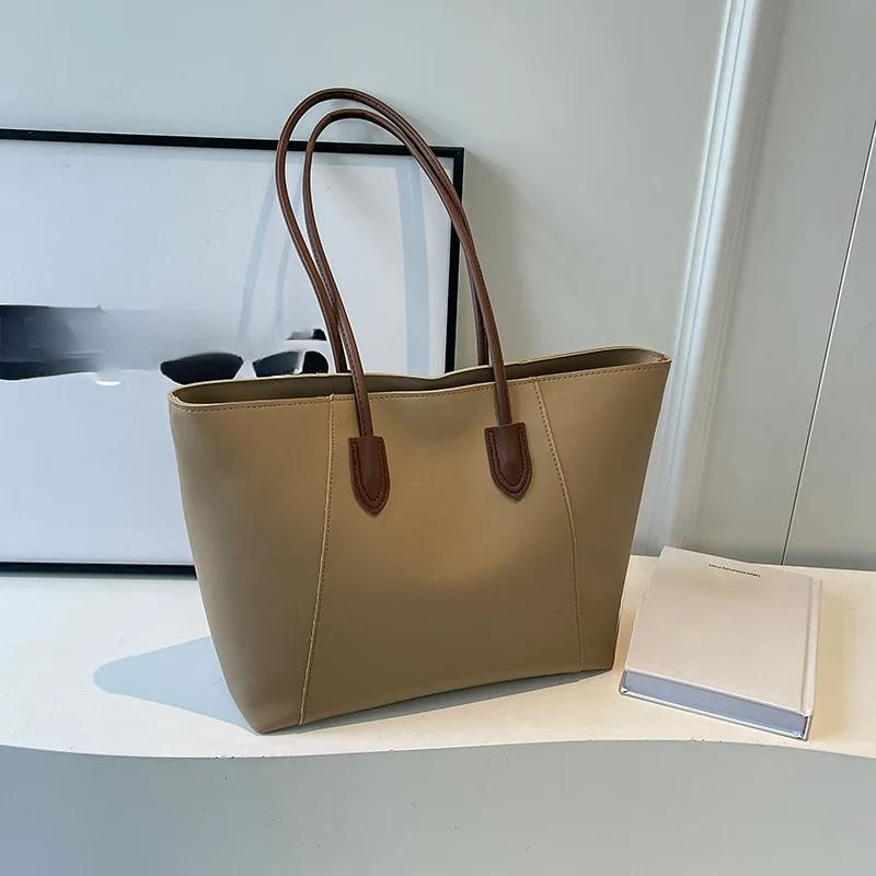 

Маленькие сумки-тоут, женская сумка для поездок на работу, летние универсальные сумки через плечо, минималистская классическая сумка, дизайнерские сумки one size хаки