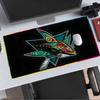 San Jose Sharks Extended Gaming Mouse Pad with Stitched Edges NonSlip Rubber Base Waterproof Desk Mat for Computer Laptop Office Gaming