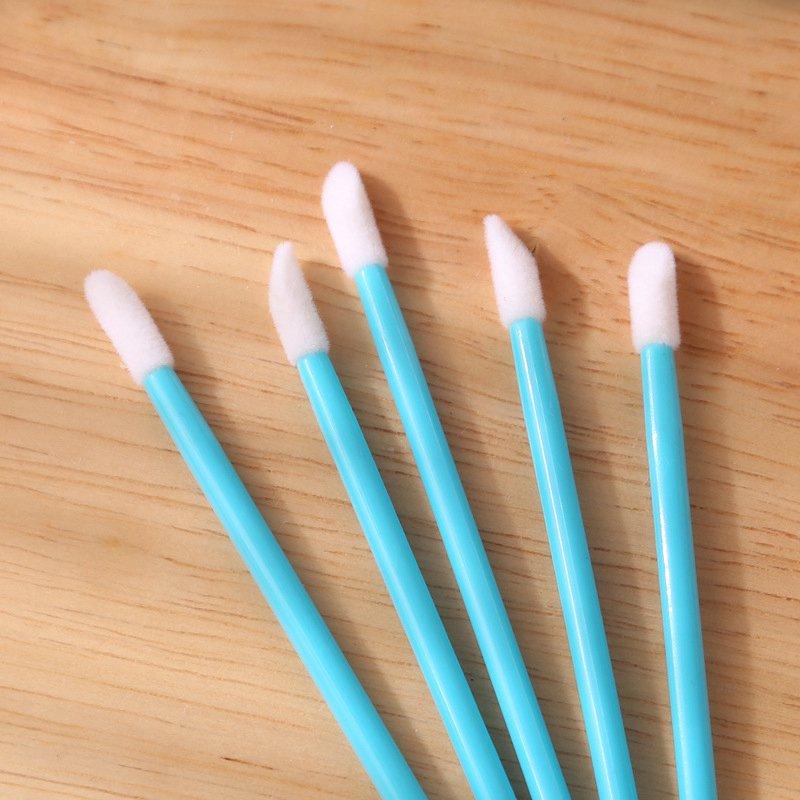 Brush Portable Mouth red lip Solid lip brush Beauty tools Disposable 100 pieces of Lip gloss lipstick Single makeup brush