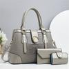 Luxury 3piece Set Women Brand Purses and Handbags Faionable Shoulder Crossbody Bag Large Capacity Designer Commuting Tote Bag