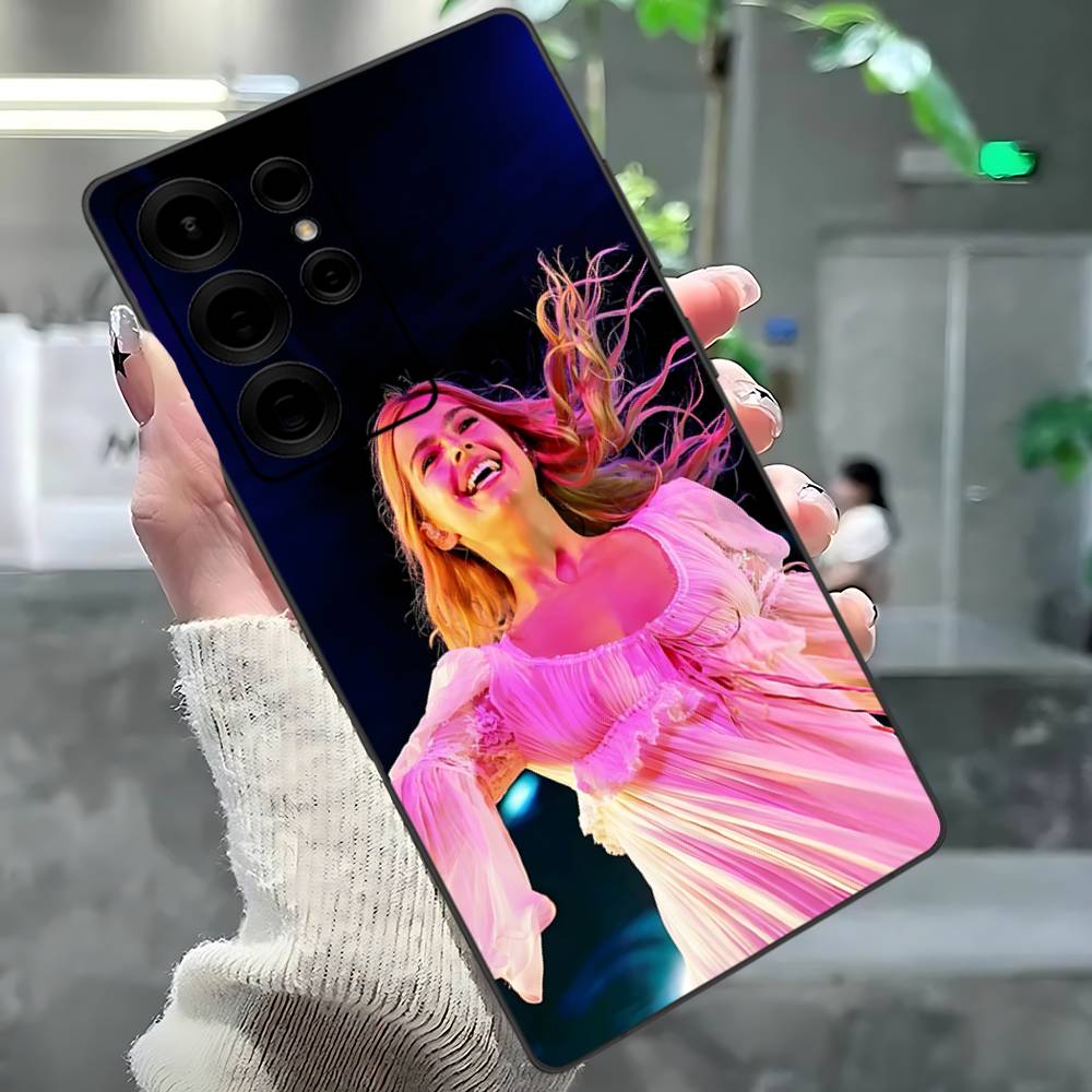 A-Addison Rae Phone Case For Samsung S 24 Fe 25 Ultra Plus 20 Lite 21 30 22 23 24 22 Ultra 5G Fundas