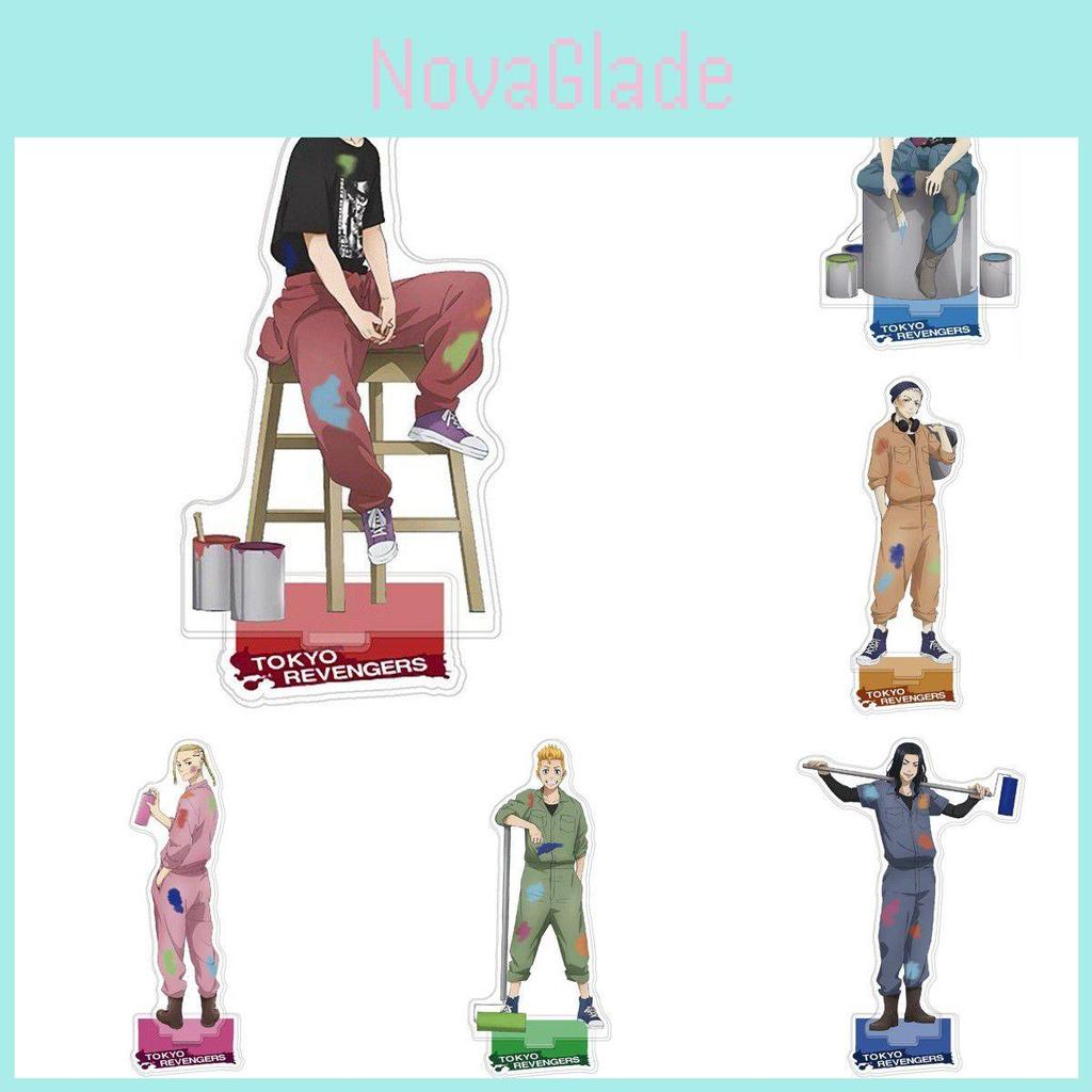 Captivating Tokyo Revengers Acrylic Stand Featuring Draken And Manjiro Sano Anime Characters
