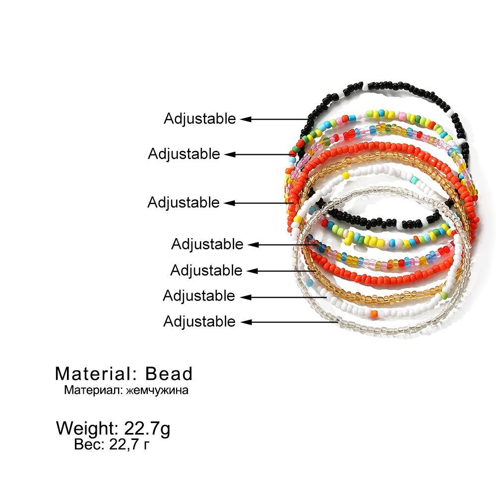 2023 hadí módní luxusní náramek diamantový elegantní zlatý náramek 6 ks sada Love Hollowed pláž otevřený náramek na kotník Dual Purpose Hundred Jewelry