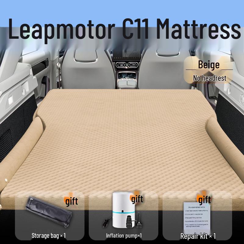 

Zero Run C11 Car Bed Air Cushion: Rear Seat Sleeping Pad & Trunk Mattress Leapmotor C11 26 Version