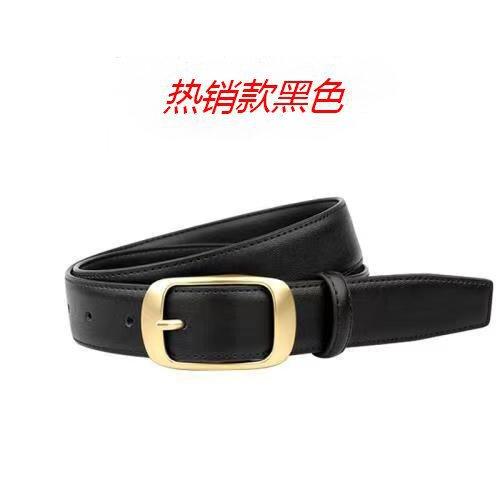 

Belt Women S New Pants With Pin Buckle Dress Decorative Skirt Casual Versatile Cowhide Thin Belt Women S 105cm