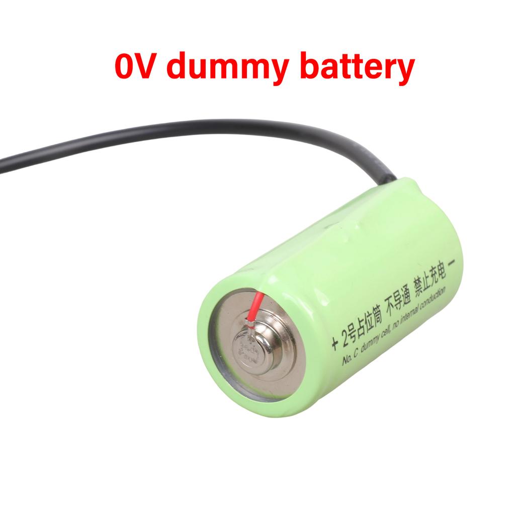 None Rechargeable LR14 C Battery Simulators With 5.5x2.1mm 5.5x2.5mm Interfaces For External Power Adapters Connection