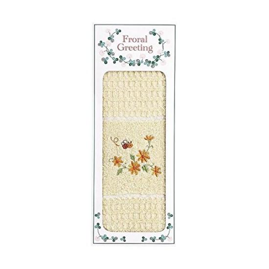 

Marushin Face Sanrio Kuromi Organic Antibacterial and 3725017200 Towel, & Sanberina, Cotton, Deodorizing, No-Twist Pile,