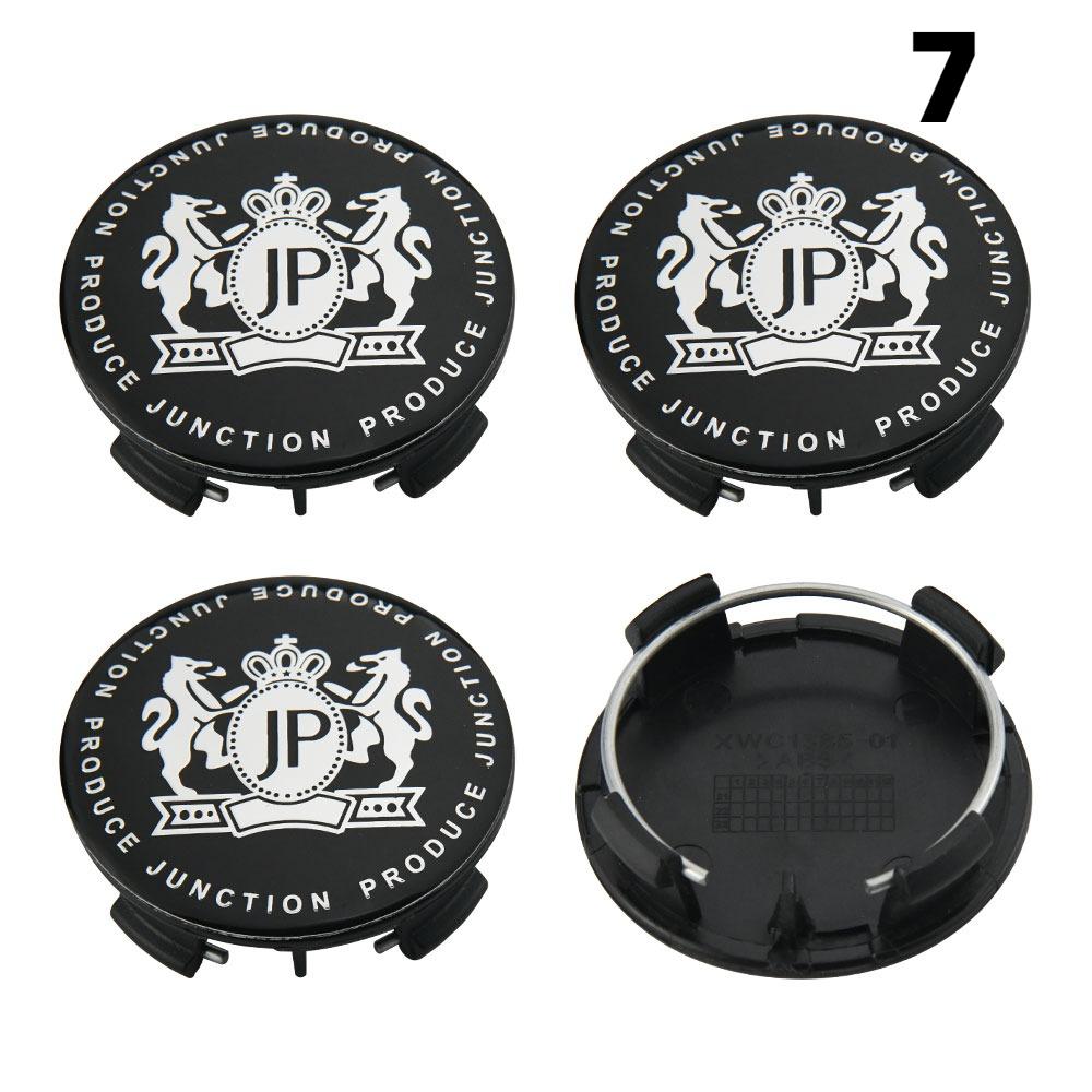 

4PCS OD 57MM / ID 51MM Cap For Rims RACING SPORT JP JAF X-TUNING JAPAN YAKUZA XSA Logo Wheel Center Cap Wheel Cover Hub caps Tesla