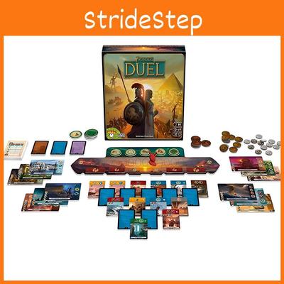 Juego de Mesa de Estrategia 7 Wonders Duel Para Adultos Niños