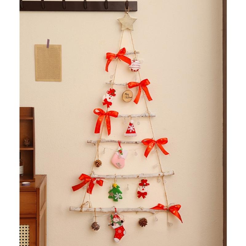 Reusable Wall Mounted Christmas Tree Environmentally Friendly Decoration Christmas Tree Ornaments DIY