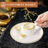 Sage Holder Ceramic Incense Burner Bowl Candle Stick Holder Tray for Meditation