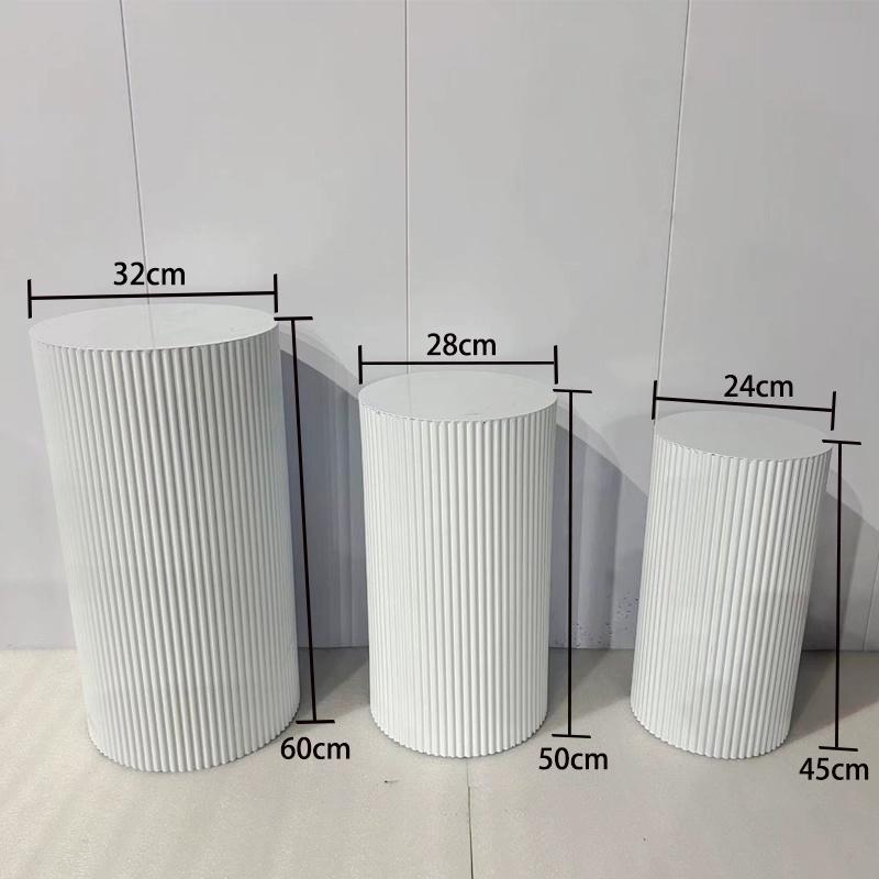 Cylindryczny Stół Weselny na Desery Stojak na Tort Wystawa na Imprezy