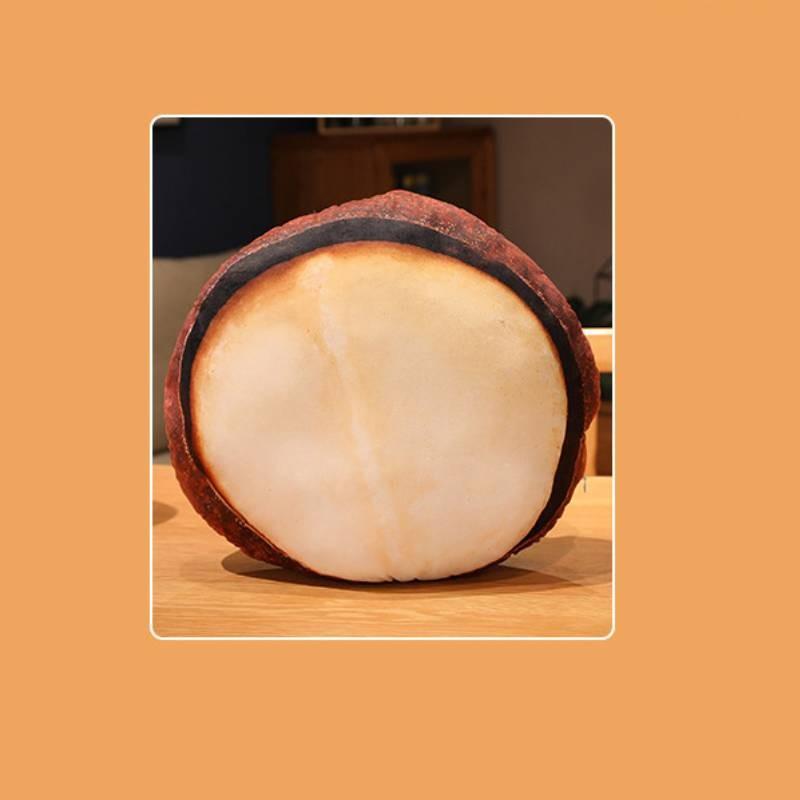 

Плюшевые орешки Очаровательная игрушка Миндаль Фисташка Кешью Грецкий орех Мультяшные девочки Друг для сна Style A