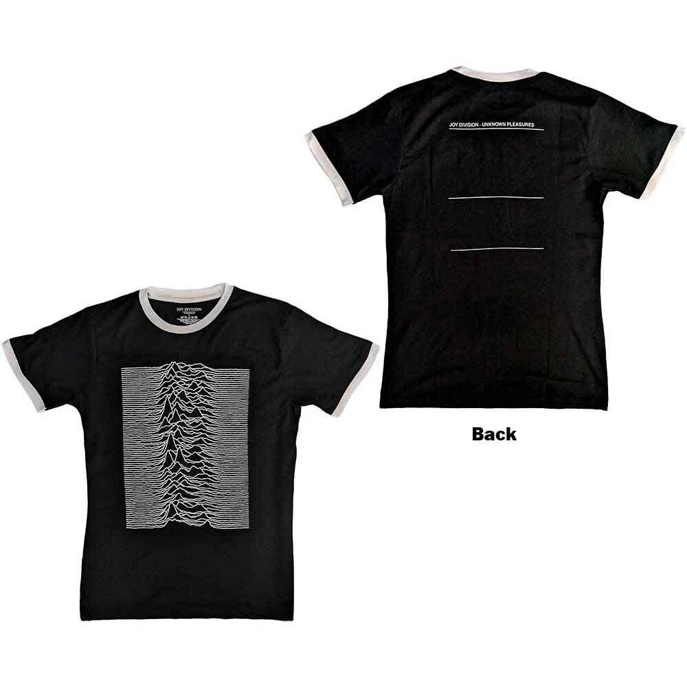 Joy Division  Unknown Pleasures  Black Ringer T shirt - NEW XL