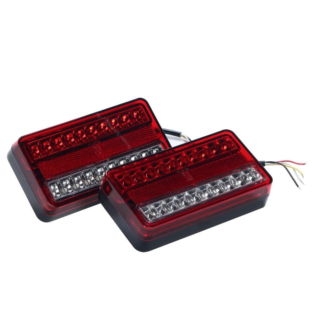 

one+lifestyle Светодиодный задний фонарь, Указатель поворота, Стоп-сигнал, Универсальный, 12 В, 20 Ступеней, серебряный