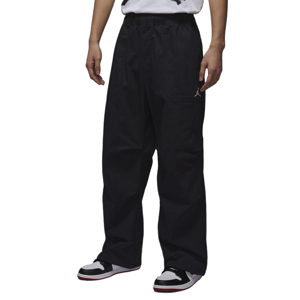 Jordan MVP Loose Durable Lace-Up Sports Pants Men Pants Black Sail-White HQ8136010