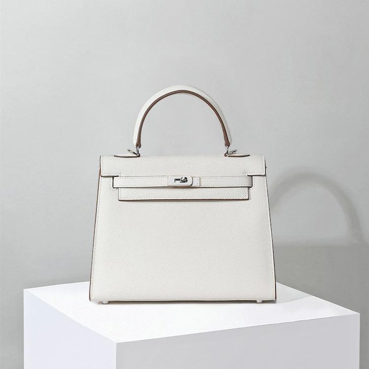 Euli Deuxième Génération Sac à Main Portatif Chaîne Corde Cinq Or Boucle Feuille Unique Style Mini Croisé Main Sac pour Femme Design Boucle de Verrouillage
