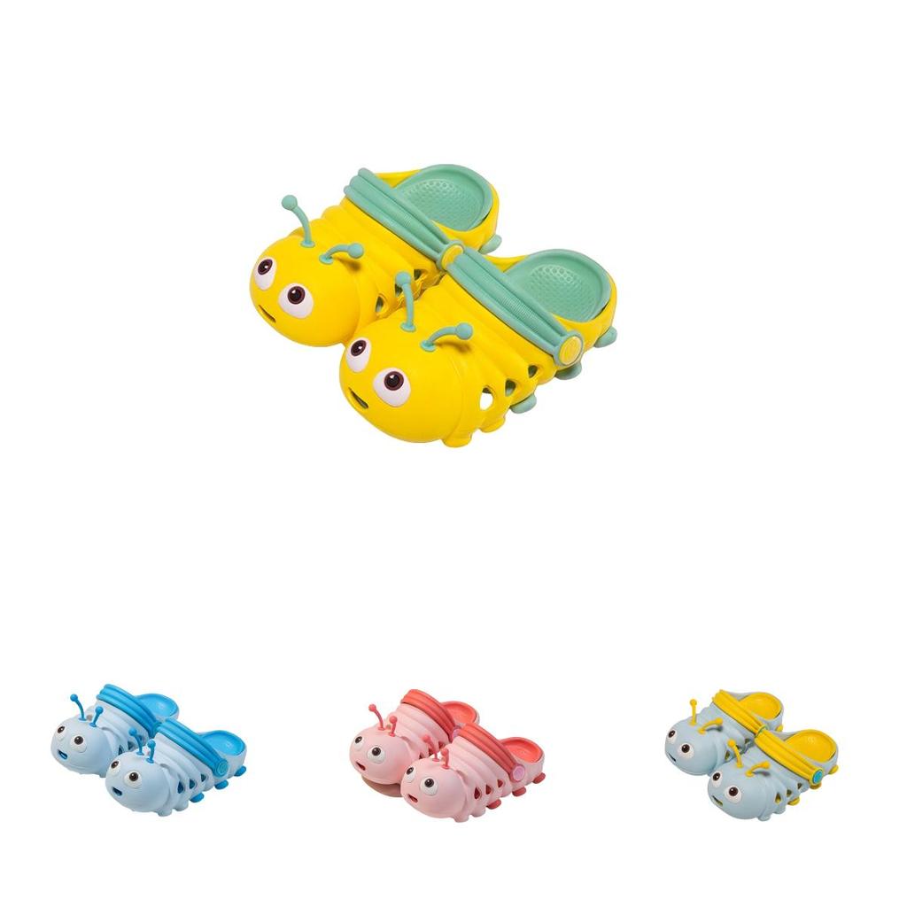 Kinder Niedliche Raupen-Sandalen Weiche Bequeme Schuhe für Kleinkinder Kinder Rutschfeste Strand-Wasserschuhe