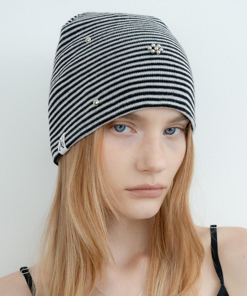 Jenadu Moon Flower Beanie_Black