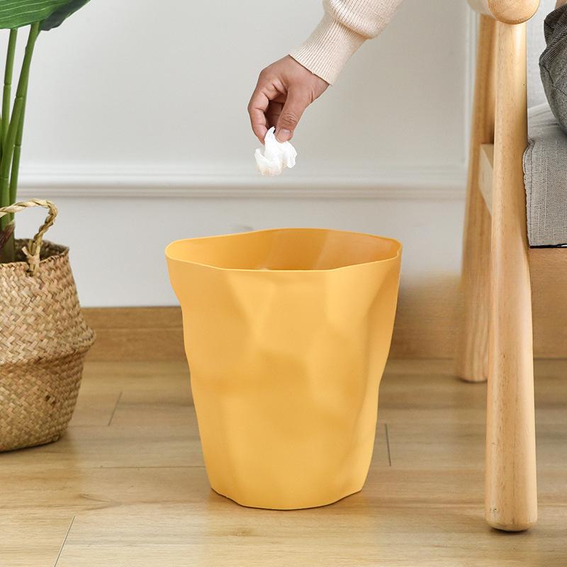 Nordic Simple Design Creative Trash Can for Kitchen, Living Room, Bedroom, Bathroom