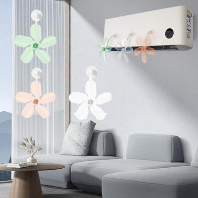 3Pcs Wall Mounted Conditioning Guide Fan Plastic Windmill Shaped Air Conditioner Windshield Anti Direct Blowing Adjustable