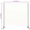 VidaXL Room Divider 1 Panel Room Separator Partition Screen Privacy Screen Folding Screen Bedroom Home 320735