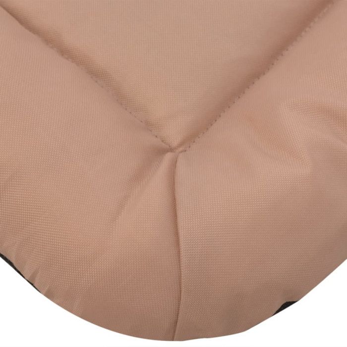VidaXL Mattress Bed Basket for Dogs Pets Size L Beige 170468