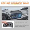 Center Console Dashboard Organizer for 2025 2026 Ford Maverick Behind Screen 13.2-Inch Hidden Panel Secret Tray Car Storage Box