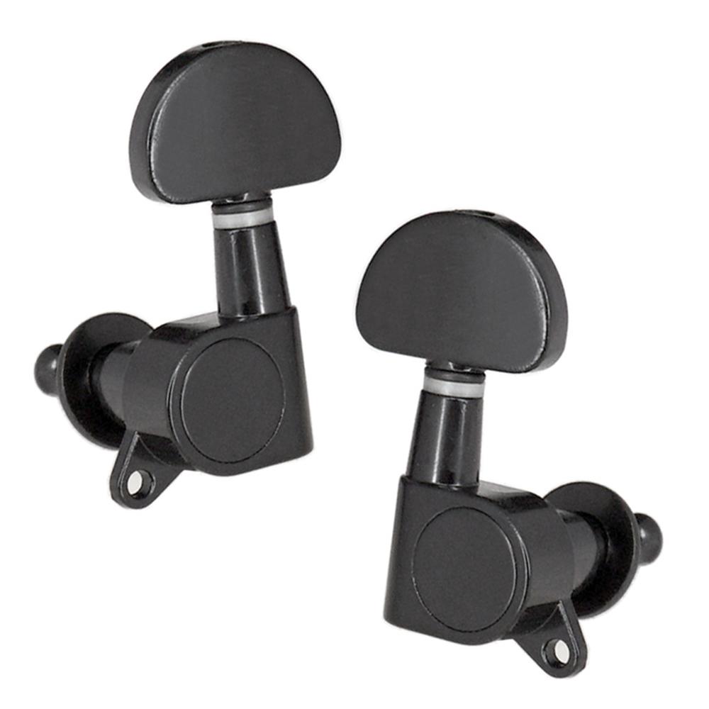 6pcs (3L3R) Closed Guitar Tuning Pegs String Tuners Machine Heads Knobs Tuning Keys for Folk Acoustic   Electric Guitar