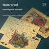 1pcs Playing Cards Pvc Plastic High Value Waterproof Anti-folding Tyrant Gold Playing Cards Wear-resistant Dirt-resistant Washab