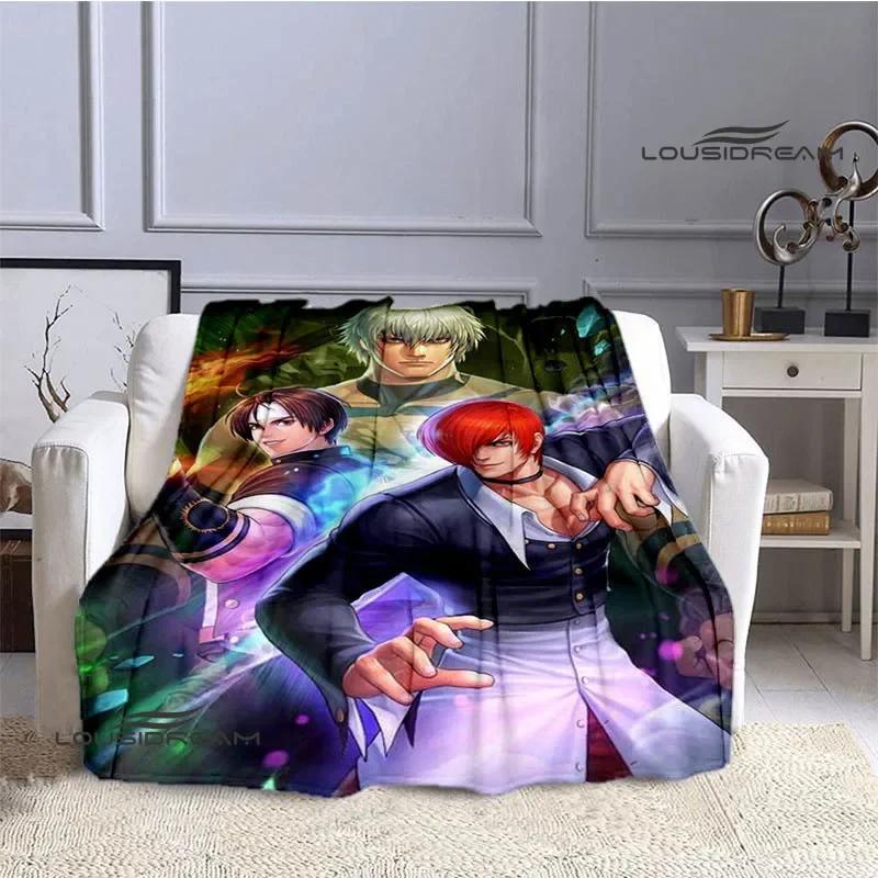 3D KOF game Cartoon blanket Warm Flannel blankets Soft and comfortable blanket Home Travel Blankets bed linings Birthday Gift
