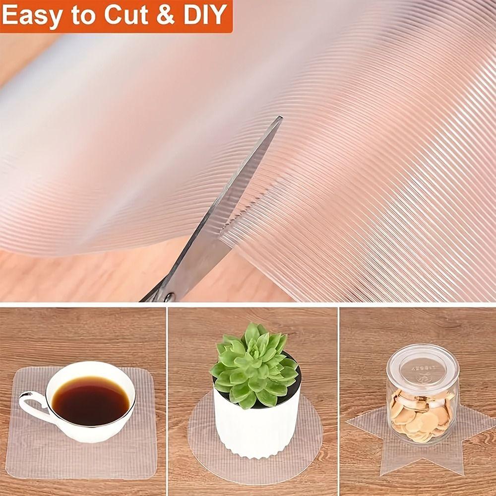 1 Roll Home Accessories Non-Slip Mat Cabinet Liner  For Cabinet Shelves Refrigerator Storage Desks
