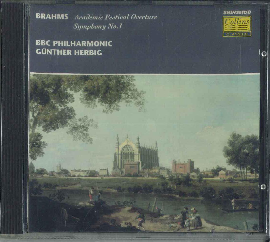 

CD BBC PHILHARMONIC GUNTHER HERBIG Брамс Академическая фестивальная увертюра S SCO005 LAMBOURNE PRODU 1992 Франция Классическая Б/У