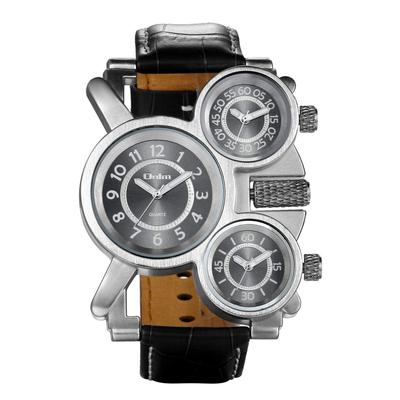 Men's Watch Stylish Popular Waterproof Leather Strap Large Dial Analog Fashion Watch Business Casual Valentine's Day New Year Boyfriend