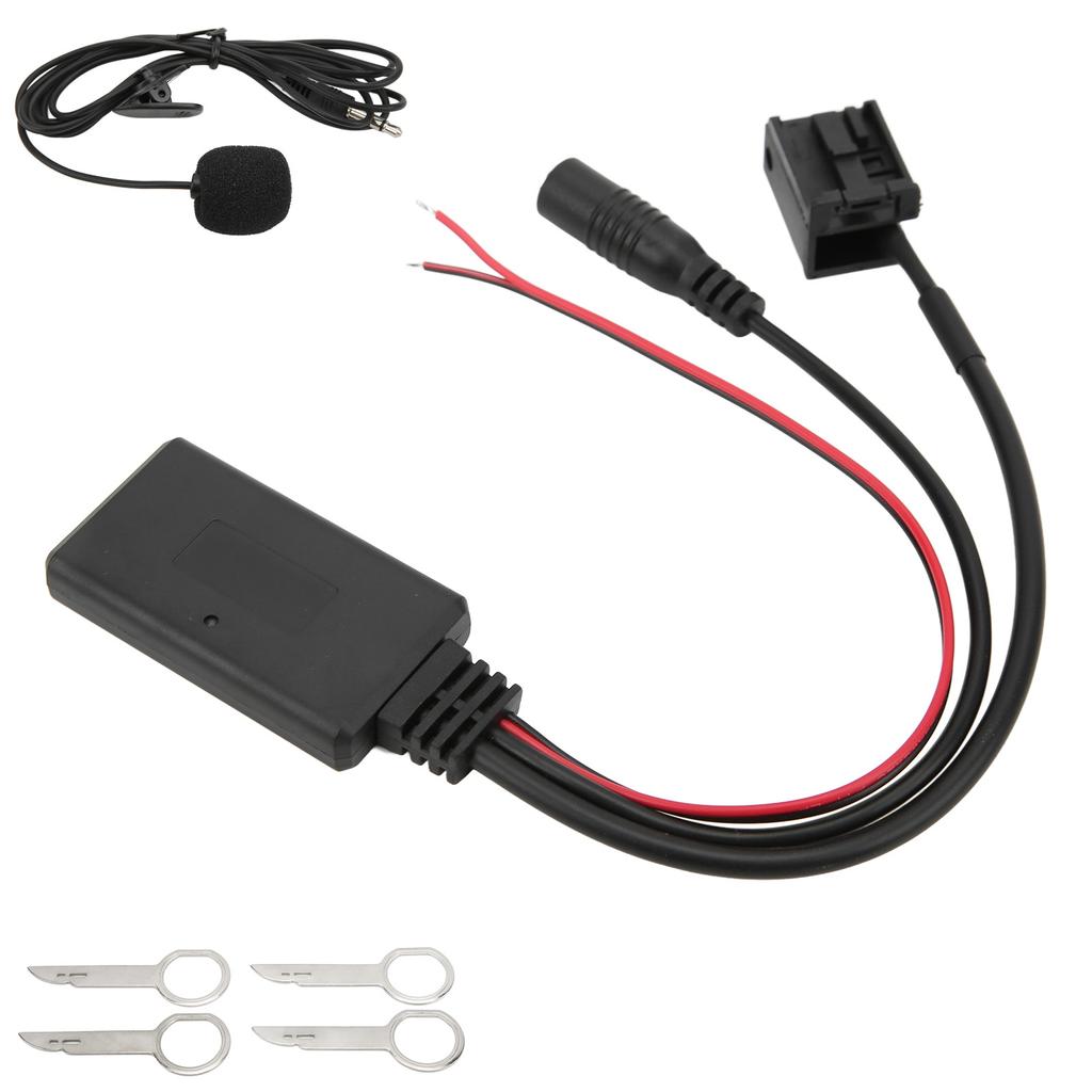 Wireless Bluetooth AUX IN Adapter Hands Free with Microphone Replacement for Focus 2004 OnWards 6000CD