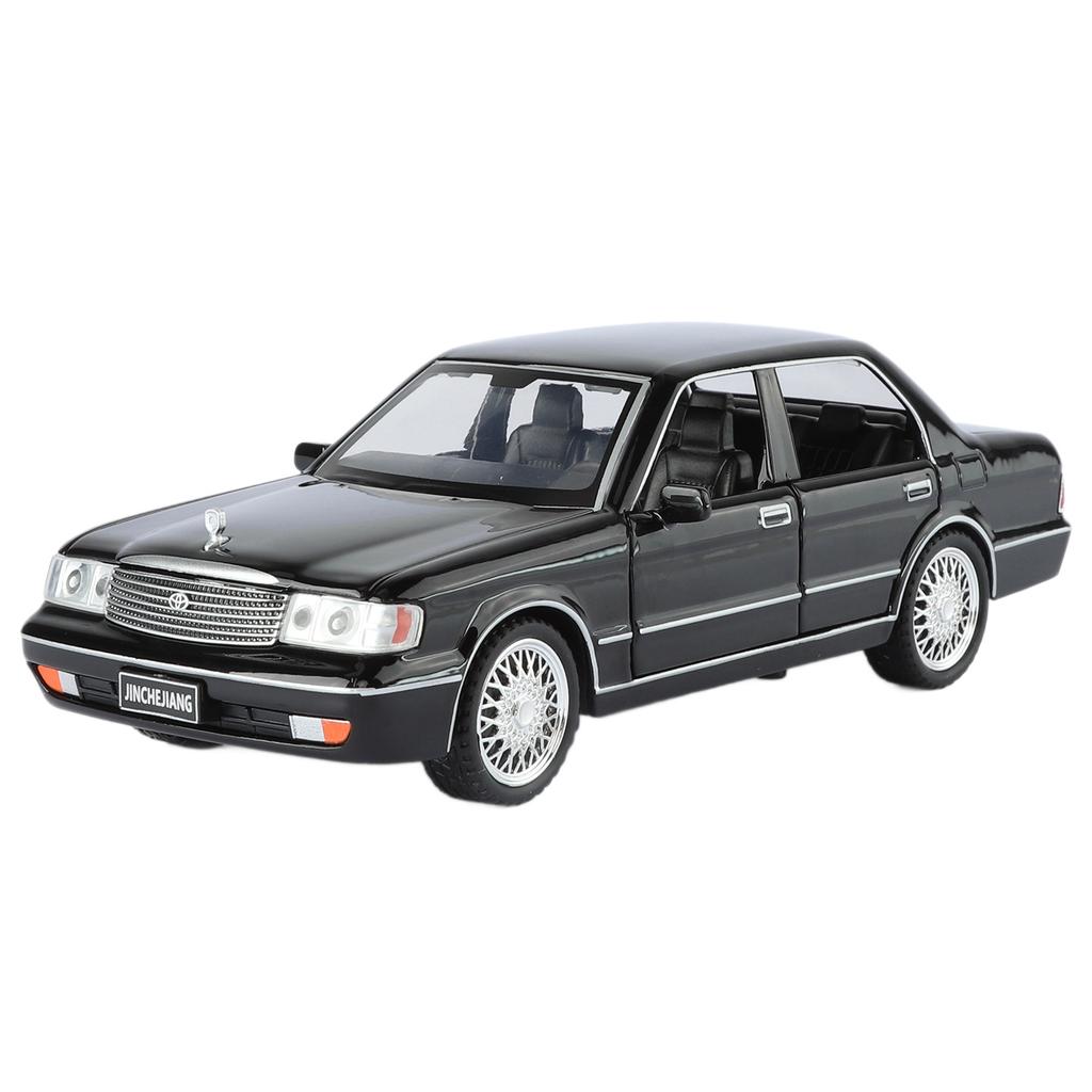 1/32 Toyota Crown 133 JZS133 Alloy Classic Old Car Model Diecast Metal Retro Vehicle Car Model Sound and Light Simulation Kids Toy Gift