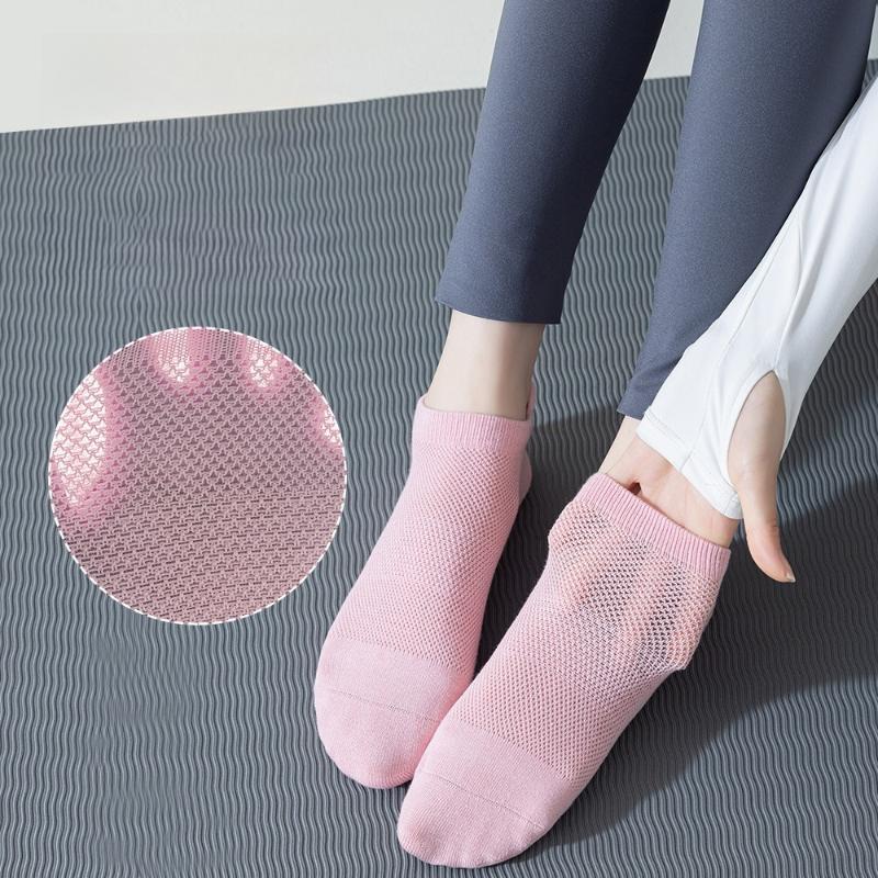 Women's Sports Comfortable Yoga Socks Candy Color Silicone Anti-slip Pilates Socks