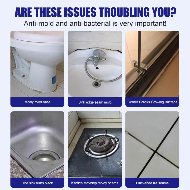 1/3 Pcs Ceramic Tile Joint Waterproof Bathroom Grout Repair Agent Wall Filler Fungi Mould Proof Cleaner Caulking Agent,20ml