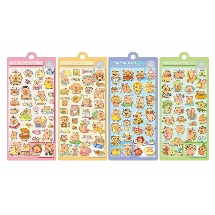 Crayon Shin-chan Relief-Sticker Cartoon Originalität Kinder Belohnungs-Sticker Mode Zarte Persönlichkeit Dekorations-Sticker