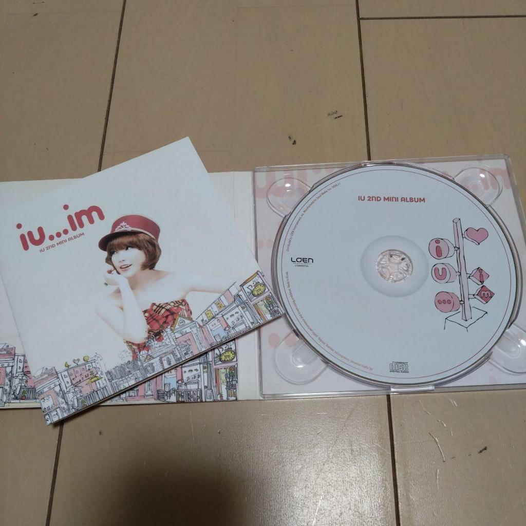 [USED] IU 2nd Mini Album - iu...im (Korean version)