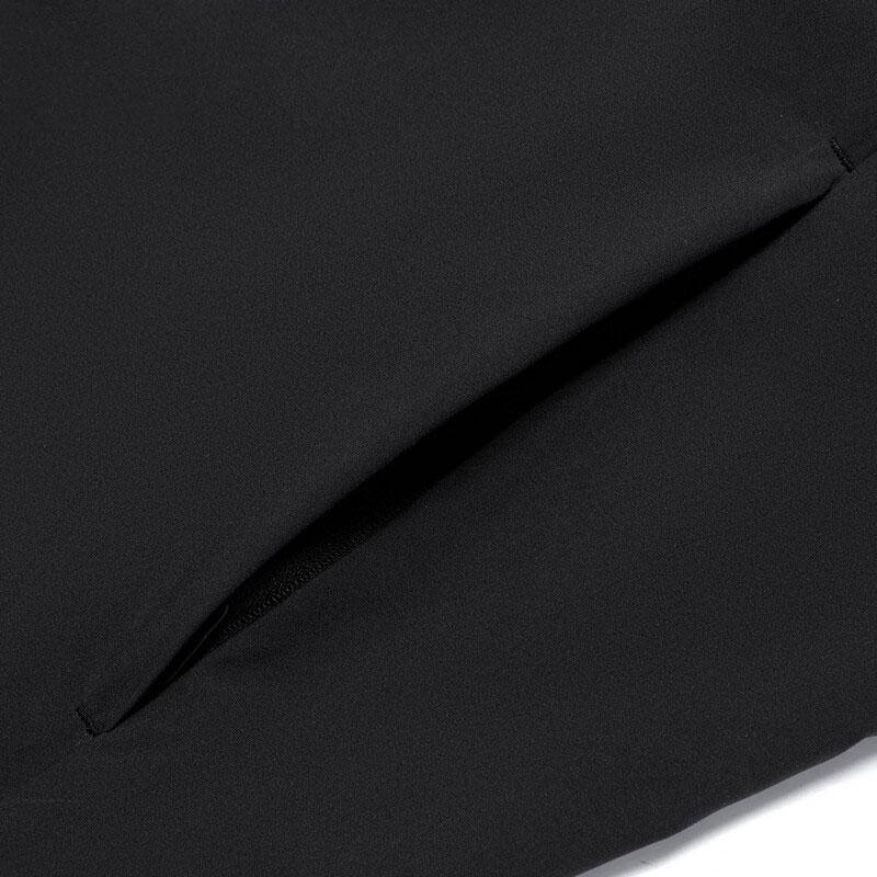 Li Ning Running Series Logo Print Windproof Water-Repellent Reflective Hooded Sports Jacket Men jackets Black AFDU047-1